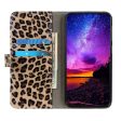 Motorola Moto E6 Plus Leopard Cover m. Pung Brun Online now