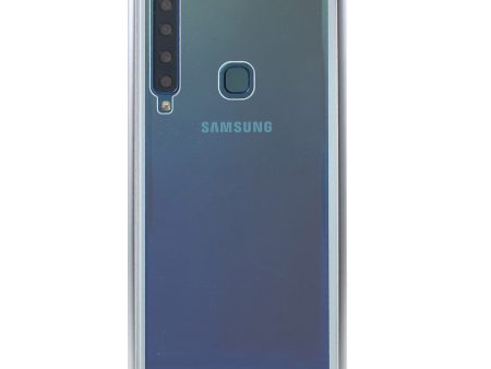 Samsung Galaxy A9 (2018) Magnetisk Cover m. Glasbagside - Hvid Fashion