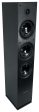 (1) Rockville RockTower 68B Black Home Audio Tower Speakers Passive 8 Ohm Discount