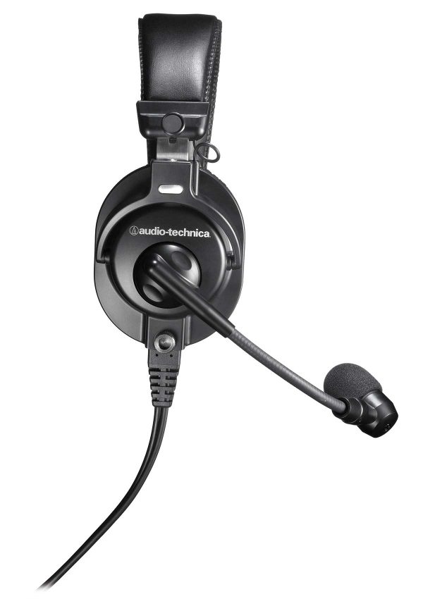 Audio Technica BPHS1 Over-Ear Broadcast Stereo Headphones Headset w boom Mic For Cheap