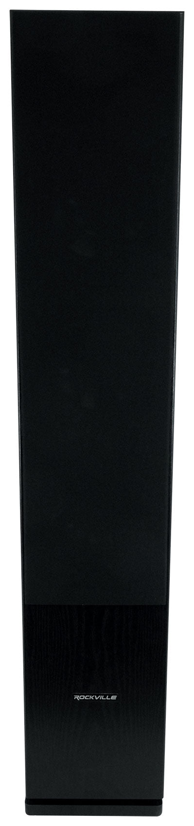 (1) Rockville RockTower 68B Black Home Audio Tower Speakers Passive 8 Ohm Discount