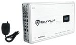 Rockville ATOM S20 Marine Bluetooth Amplifier 1600w 4 Channel Volt Meter+PA Mic Online Hot Sale