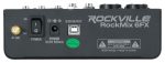 Rockville ROCKMIX 6FX 6 Channel Mixer USB Computer Recording Interface+Effects Cheap