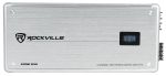 Rockville ATOM S30 Marine Amplifier 2400w 4 Channel Amp w Volt Meter+PA Mic Cheap