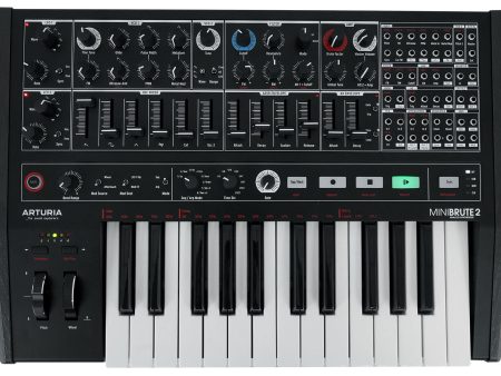 Arturia Minibrute 2 NOIR USB MIDI Analog Synthesizer Monosynth Mini Brute Two Online now