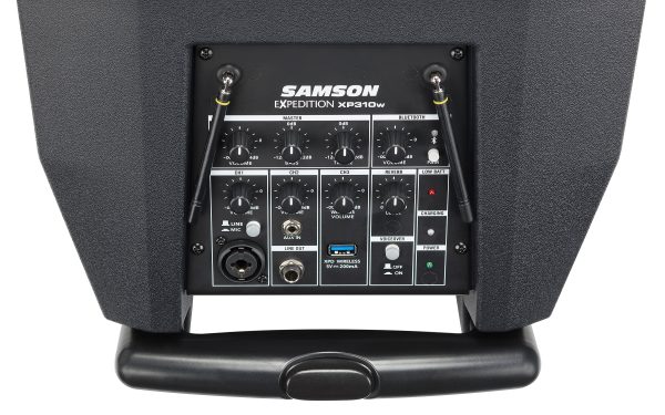 Samson Expedition XP310W-K 10  Portable PA Rechargeable Speaker w Bluetooth+Mic Online