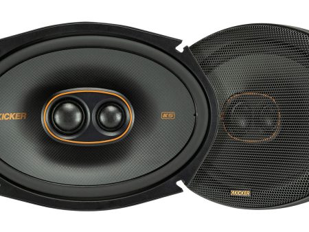 Pair Kicker 47KSC69304 KSC6930 6x9  150 Watt 3-Way Car Audio Speakers KSC693 on Sale