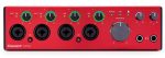 Focusrite Clarett+ 4Pre USB-C Audio Recording Interface JFET ADAT+Headphones Supply