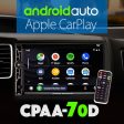 Power Acoustik CPAA-70D 2-Din 7  DVD Carplay Android Bluetooth Receiver+Camera Hot on Sale