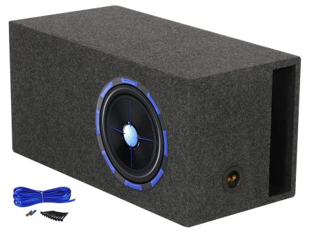 Power Acoustik MOFO-122X 12  2700w Car Audio Subwoofer+Vented Sub Box Enclosure Online Hot Sale