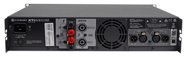 Crown XTi6002 Power Amplifier 2-Channel 3200 Watt DSP W  EQ+Crossover XTi-6002 For Discount