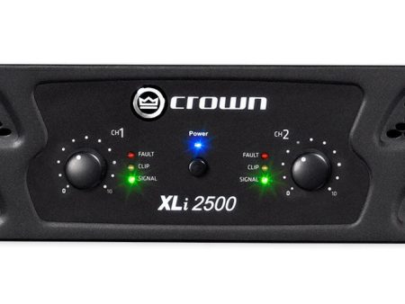 Crown Pro Audio XLi2500 1500 Watt 2 Channel DJ PA Power Amplifier Amp XLI 2500 on Sale