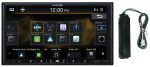 ALPINE i407-WRA-JL Carplay Receiver+OEM Amp Harness For 2018-Up Jeep Wrangler JL For Sale