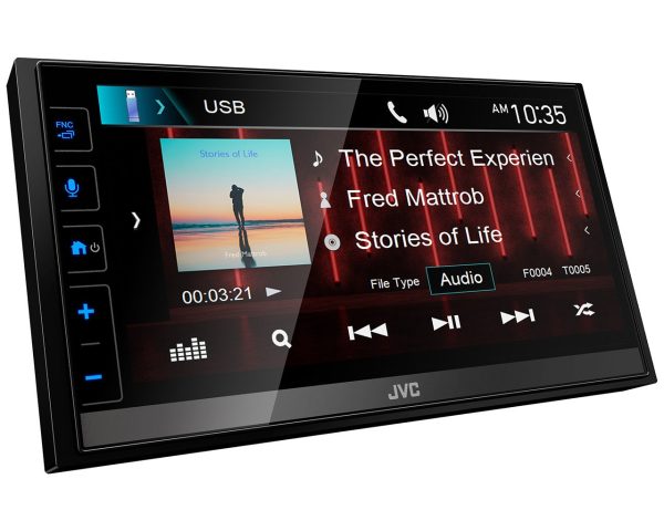 JVC KW-M780BT 6.8  Car Monitor Receiver w Carplay Android Bluetooth HDMI USB Supply