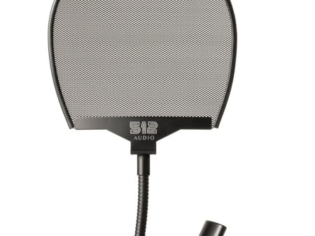 512 Audio Warm Audio 512-POP Professional Metal Pop Filter w Gooseneck Clamp Online Sale