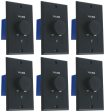 6 Rockville VOL70200 Black 200w 70v Wall Volume Controls Zone Controller Boxes Online Hot Sale