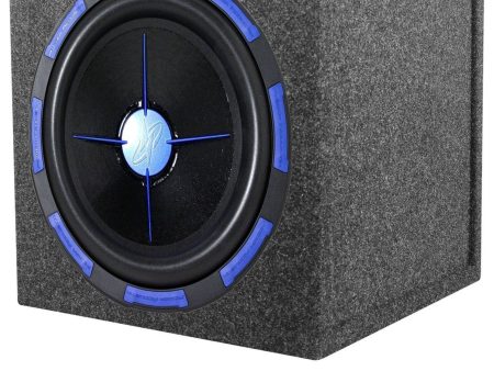 Power Acoustik MOFO-122X 12  2700w Car Audio Subwoofer+Sealed Sub Box Enclosure on Sale