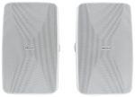 Rockville Commercial Amplifier+(2) White 6.5  4-Way Swivel Speakers+Wall Control Online Sale