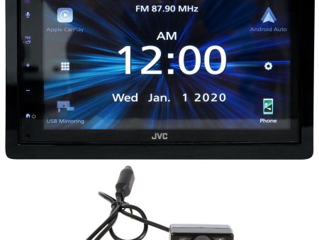 JVC KW-V660BT Car Monitor DVD Receiver w Apple Carplay Bluetooth Android+Camera For Cheap