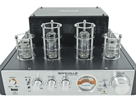 Rockville BluTube SG 70w Tube Amplifier Home Theater Stereo Receiver w Bluetooth Online