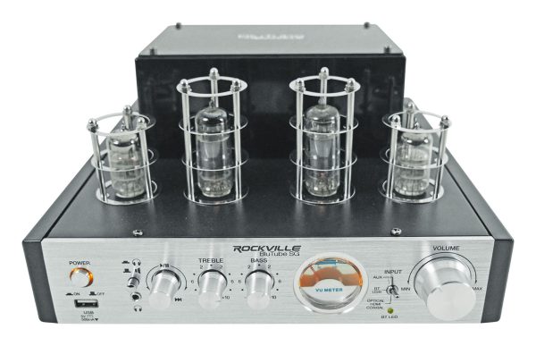 Rockville BluTube SG 70w Tube Amplifier Home Theater Stereo Receiver w Bluetooth Online