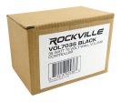 Rockville Commercial Amplifier+(2) Black 6.5  4-Way Swivel Speakers+Wall Control Fashion