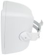 Rockville Commercial Amplifier+(2) White 6.5  4-Way Swivel Speakers+Wall Control Online Sale