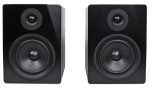 Rockville APM5B 5.25  2-Way 250W Active Powered USB Studio Monitor Speaker Pair on Sale