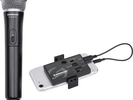 Samson Go Mic Mobile Digital Wireless System w Handheld Microphone (HXD2-Q8 GMM) Online Sale