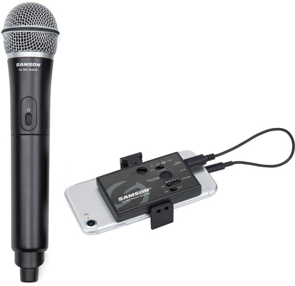 Samson Go Mic Mobile Digital Wireless System w Handheld Microphone (HXD2-Q8 GMM) Online Sale