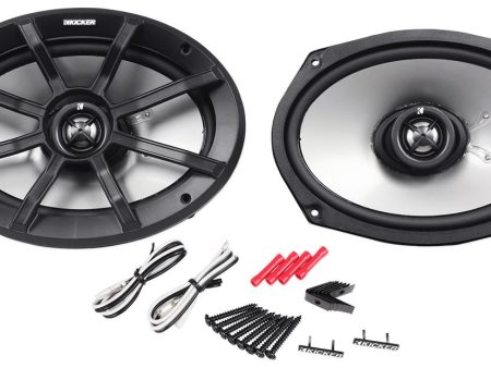 Pair Kicker 40PS694 6x9  180W Peak 90W RMS 4 Ohm ATV Motorcycle Speakers PS69 Cheap