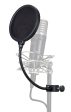 Samson PS04 4.75  Microphone Pop Filter w  8  Flexible Mic Boom+Clamp Sale