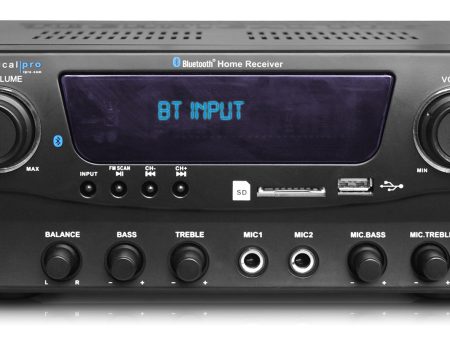 Technical Pro RXM7BT 1000w Home Receiver Bluetooth Amplifier Amp w USB SD FM Online Hot Sale