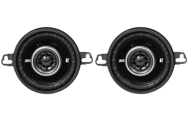 Pair Kicker 43DSC3504 DSC350 80 Watt 3.5  3 1 2  2-Way Car Stereo Speakers DS350 Online Hot Sale