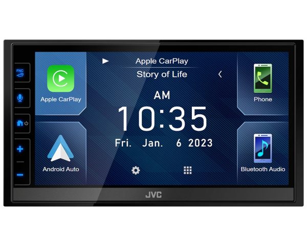 JVC KW-M780BT 6.8  Car Monitor Receiver w Carplay Android Bluetooth HDMI USB Supply