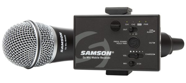 Samson Go Mic Mobile Digital Wireless System w Handheld Microphone (HXD2-Q8 GMM) Online Sale