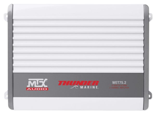 MTX WET75.2 400 Watt 2-Channel Marine Amplifier Amp For Boat ATV UTV RZR Cart Cheap