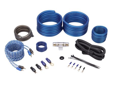 Rockville RWK41 4 Gauge Complete Car Amp Wiring Installation Wire Kit w RCA s Cheap