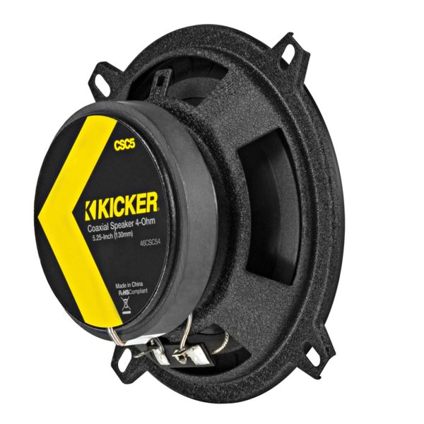 Pair KICKER 46CSC54 5.25  450 Watt 4-Ohm 2-Way Car Audio Coaxial Speakers CSC54 Sale