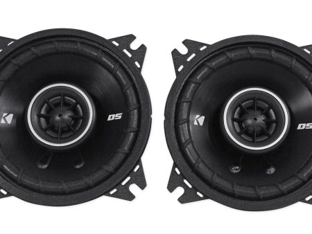 Pair New Kicker 43DSC404 DSC40 120 Watt 4  Inch 2-Way Car Audio Speakers DS40 Online Hot Sale