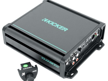 KICKER 48KMA8001 800 Watt 1-Ohm Marine Boat Mono Amplifier Sub Amp KMA800.1 Sale