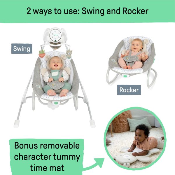 InLighten™ Soothing Swing & Rocker™ - Nate™ Online now