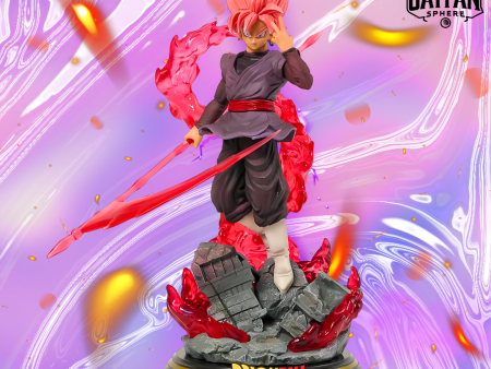 Dragon Ball Anime Figure Black Goku Rises 28cm (11 ) PVC Statue Fashion