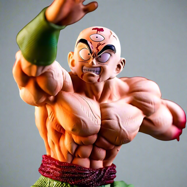 Dragon Ball Anime Figure Brave Sacrifice Tien Shinhan 25cm (10 ) PVC Statue Online Hot Sale