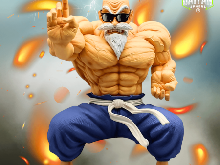 Dragon Ball Anime Figure Muscle Master Roshi 23cm (9 ) PVC Statue Online