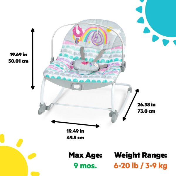 Rosy Rainbow™ Infant to Toddler Rocker Sale