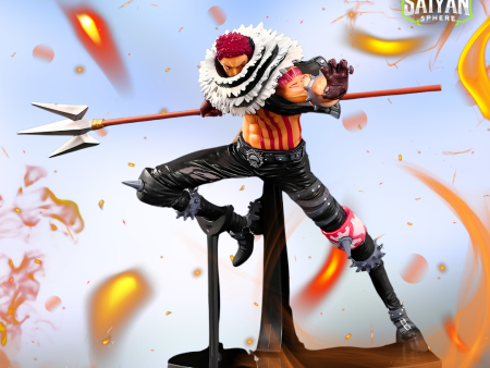 One Piece Anime Figure Scarlet Warrior Charlotte Katakuri 15cm (6 ) PVC Statue Online