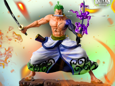 One Piece Anime Figure Three-Sword Legacy Zoro 20cm (8 ) PVC Statue For Sale