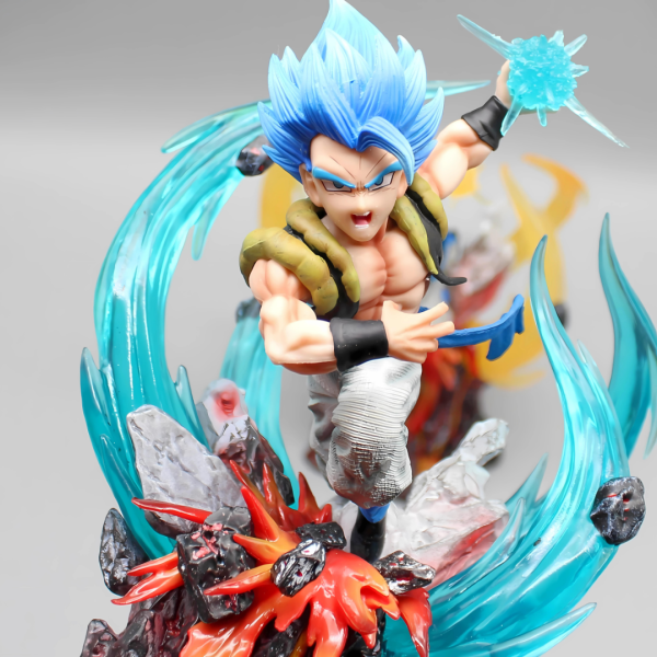 Dragon Ball Anime Figure Azure Strike Gogeta 19cm (7 ) PVC Statue Fashion