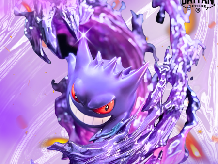 Pokémon Anime Figure Spectral Menace Gengar 18cm (7 ) PVC Statue on Sale